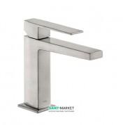 Змішувач для раковини Tres Slim-Tres одноважільний сталь 20210301AC