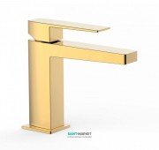 Смеситель для раковины Tres Slim-Tres однорычажный золото 20210301OR