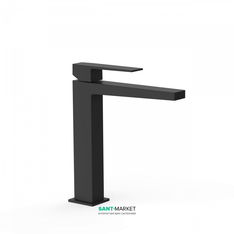 Смеситель для раковины Tres Slim-Tres однорычажный черный матовый 20210303NM