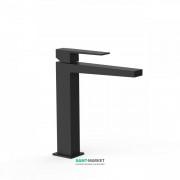 Змішувач для раковини Tres Slim-Tres одноважільний чорний матовий 20210303NM