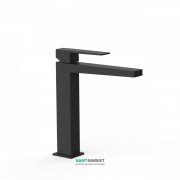 Смеситель для раковины Tres Slim-Tres однорычажный черный матовый 20210303NM