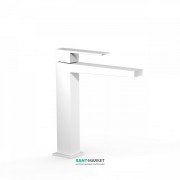Смеситель для раковины Tres Slim-Tres однорычажный белый матовый 20210303BM