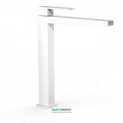 Змішувач для раковини Tres Slim-Tres одноважільний білий матовий 20210305BM