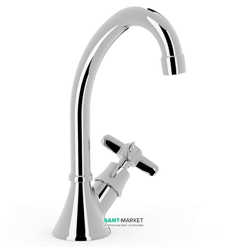 Кран для раковини Tres Tres-Clasic з боковим вентилем хром 24230601