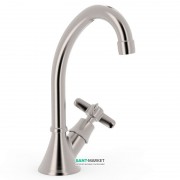 Кран для раковини Tres Tres-Clasic з боковим вентилем сталь 24230601AC