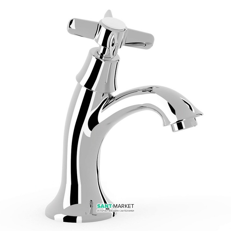 Кран для раковины Tres Tres-Сlasic одновентильный 1 вода или предварительное смешивание хром 24250301