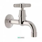 Кран для раковини Tres Tres-Clasic office настінний одновентильний сталь 24252001AC