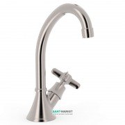 Кран для раковины Tres Tres-Сlasic с боковым вентилем сталь 24230601AC