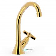 Кран для раковины Tres Tres-Сlasic с боковым вентилем золото 24230601OR