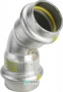 Отвод 45° Viega Sanpress Inox G 0226 с SC‑Contur d54 нержавеющая сталь 486181