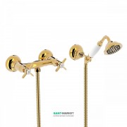 Смеситель для душа Tres Tres-Сlasic двухвентильный с ручным душем золото 24216301OR