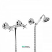 Смеситель для душа Tres Tres-Сlasic двухвентильный с ручным душем хром 24216301