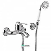 Змішувач для ванної Tres Tres-Clasic з ручним душем хром 24217001