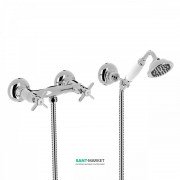 Смеситель для душа Tres Tres-Сlasic двухвентильный с ручным душем хром 24216301