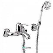 Смеситель для ванной Tres Tres-Сlasic с ручным душем хром 24217001