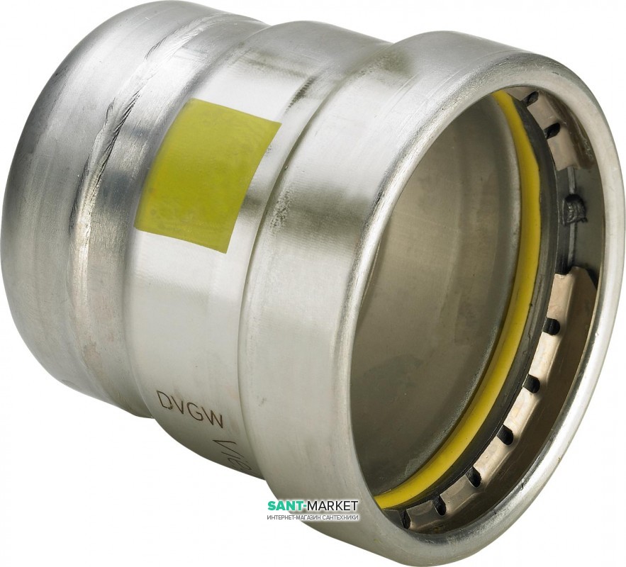 Заглушка Viega Sanpress Inox G 0256.1XL з SC-Contur d108 нержавіюча сталь 578664