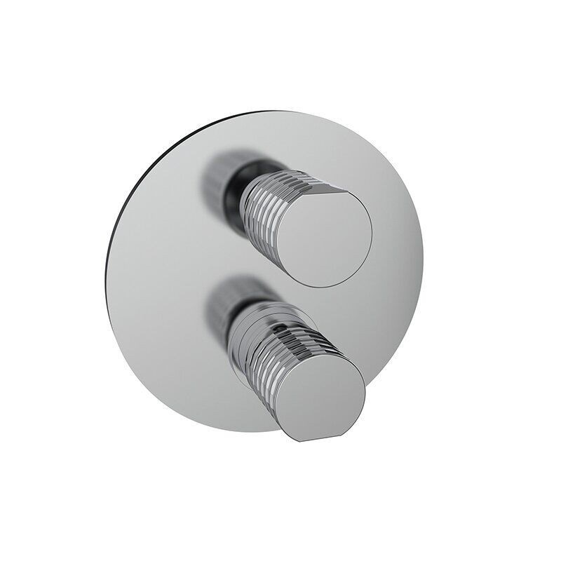 Змішувач для раковини GRB Aura Chrome одноважільний 2 споживача хром 75135750