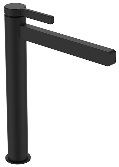 Смеситель для раковины GRB Axis Black XXL однорычажный чёрный матовый 74511742
