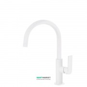 Смеситель для раковины Tres Loft colors однорычажный с поворотным изливом белый матовый 20020505BM