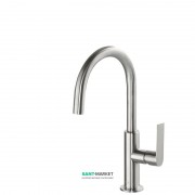 Смеситель для раковины Tres Loft colors однорычажный с поворотным изливом сталь 20020505AC