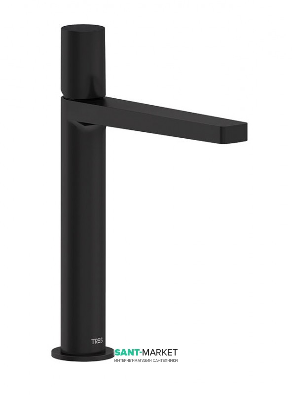 Змішувач для раковини Tres Project-Tres одноважільний чорний матовий 21120302NM