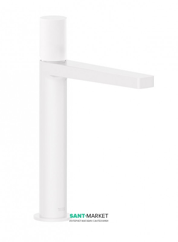 Змішувач для раковини Tres Project-Tres одноважільний білий матовий 21120302BM