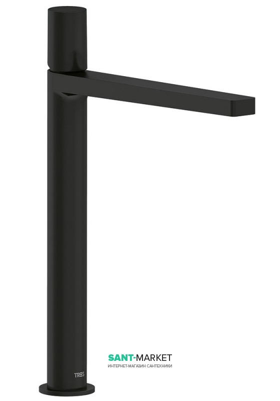 Змішувач для раковини Tres Project colors одноважільний чорний матовий 21180302NM