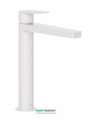 Змішувач для раковини Tres Project colors одноважільний білий матовий 21120301BM