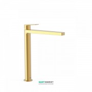 Смеситель для раковины Tres Project colors однорычажный матовое золото 21180301OM