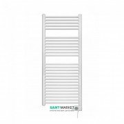 Электрический полотенцесушитель Zehnder Aura 750W стационарный белый PBEZ-120-50-MQ-HID