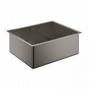 Мойка для кухни Grohe K700 под столешницу 1 чаша 54х44 см графит темный матовый 31574AL0