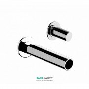 Смеситель для раковины Bonomi Tube однорычажный скрытого монтажа хром 143008