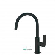 Смеситель для раковины Tres Loft colors однорычажный с поворотным изливом черный матовый 20020505NM