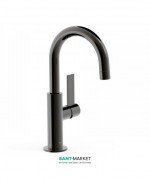 Смеситель для раковины Tres Project colors однорычажный черный металл 21190401KM