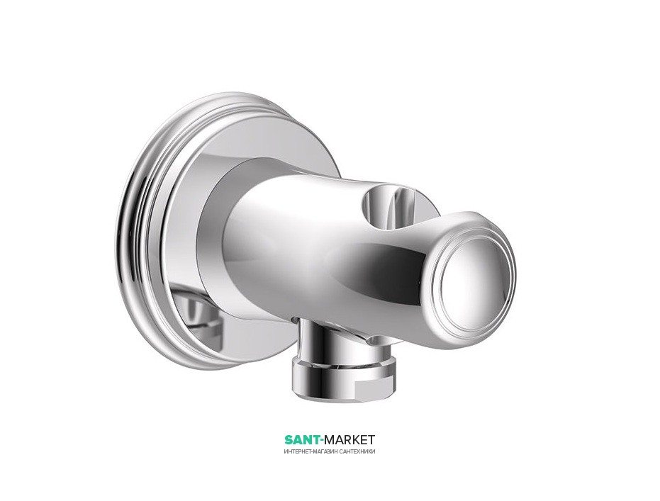 Шлангове під'єднання Tres Tres-Clasic з тримачем для душу хром 24218201