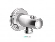 Шланговое подсоединение Tres Tres-Сlasic с держателем для душа хром 24218201