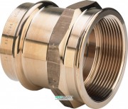 Соединительный элемент Viega SeaPress 0312.5 22х¾NPT сплав CuNiFe 90/10 461195