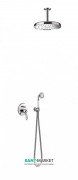 Душова система прихованого монтажу Tres Tres-Clasic з одноважільним змішувачем хром 24218004