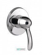 Змішувач для душу Tres Tres-Clasic одноважільний вбудований хром 24217701