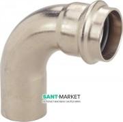 Отвод 90° Viega SeaPress 0316.1 d28 сплав CuNiFe 90/10 453244