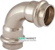 Отвод 90° Viega SeaPress 0316 d22 сплав CuNiFe 90/10 453176