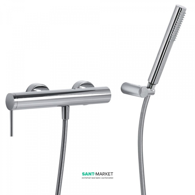 Смеситель для душа Tres Mono-Term однорычажный с ручным душем хром 06216801