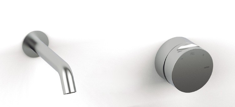 Змішувач для раковини GRB in Cool Chrome одновентільний прихованого монтажу хром 90106000