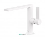 Смеситель для раковины Tres Project colors однорычажный белый матовый 21120501BM