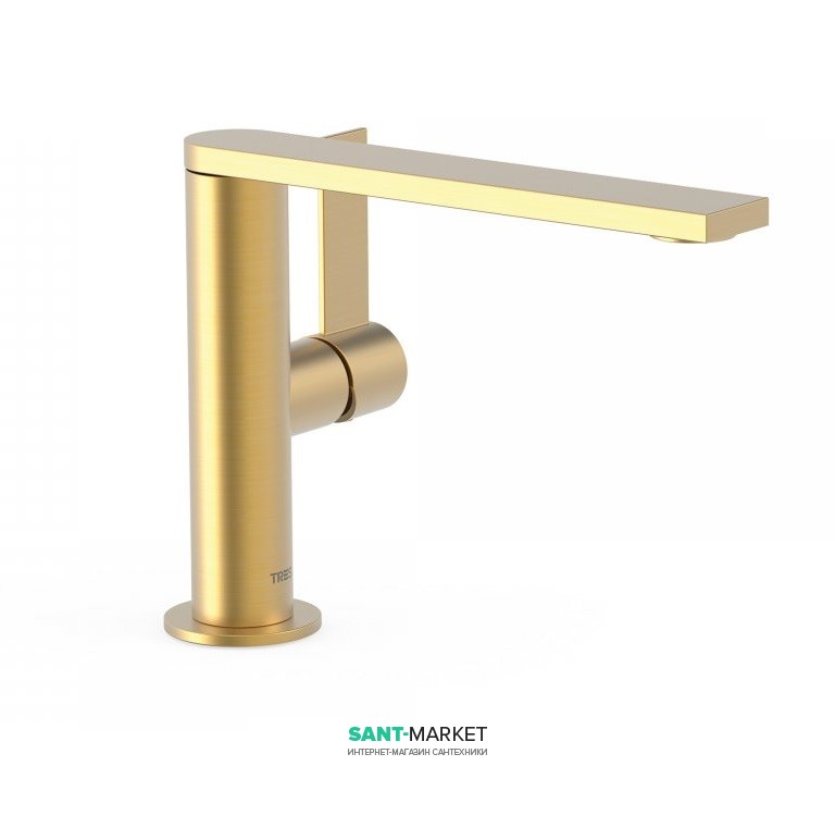 Змішувач для раковини Tres Project colors одноважільний матове золото 21120501OM