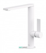 Смеситель для раковины Tres Project colors однорычажный белый матовый 21130501BM