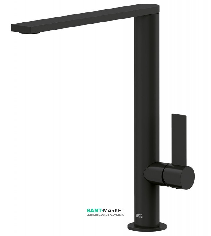 Змішувач для раковини Tres Project colors одноважільний чорний матовий 21140501NM