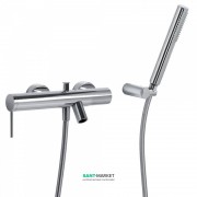 Змішувач для ванни Tres Mono-Term одноважільний з ручним душем хром 06217801