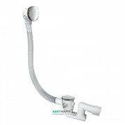 Сифон для ванны Tres с переливом хром 134445