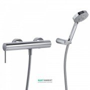 Смеситель для душа Tres Mono-Term однорычажный с ручным душем хром 20116701